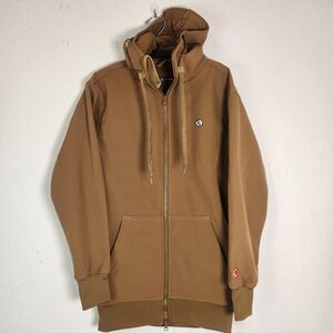 CG Habitats Tech Zip Men's Coyote Brown Hoodie,‎ Size S